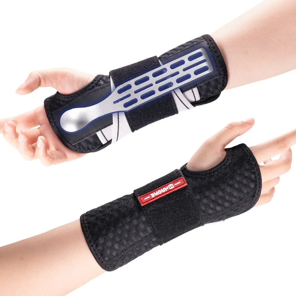 Verstellbare Handgelenkstütze, atmungsaktive Kompressions-Handgelenkbandage, leichte atmungsaktive Handgelenkbandage, Unisex