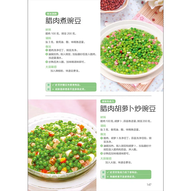 Feijão Home Cooking Book, como este para comer, Cook Livro em chinês