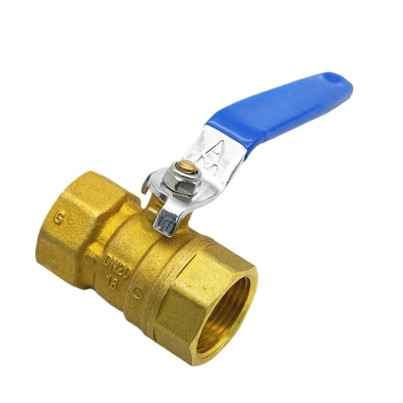 

Household thickened brass water ball valve Q11F-20 national standard internal thread room temperature water regulation industry