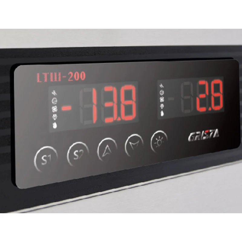 معدات المطاعم التجارية ثلاجة عاكسة رقمية مع منطقة طازجة رطبة وفريزر عميق ثلاجة تستقيم شعبية