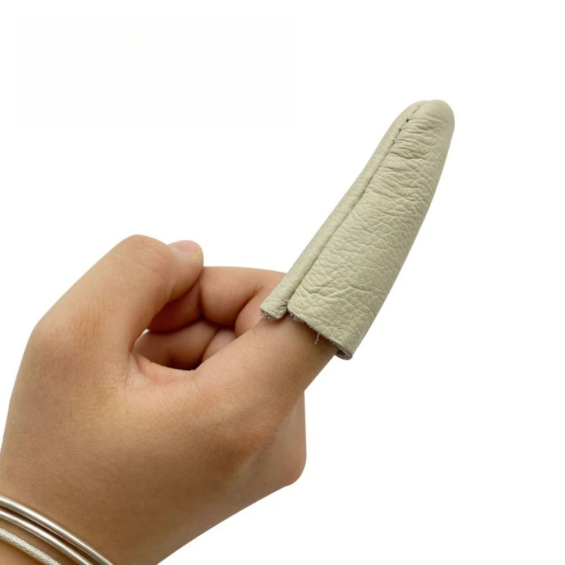 

Thickened leather velvet finger cover, anti-wear, scratch-proof and heat-insulating finger cover
