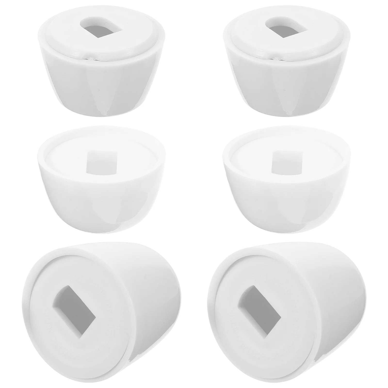 Toilet Accessories Decorative Cover Bolt Covers Supplies Parts Replacement Screw Caps Seat Floor for Bowl Screws