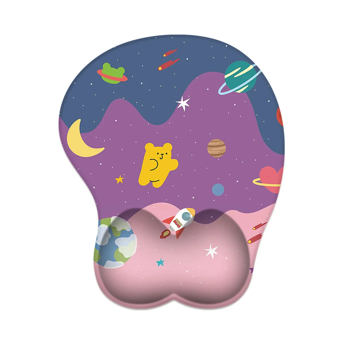 

1 шт., коврик для мыши с изображением медведя из вселенной