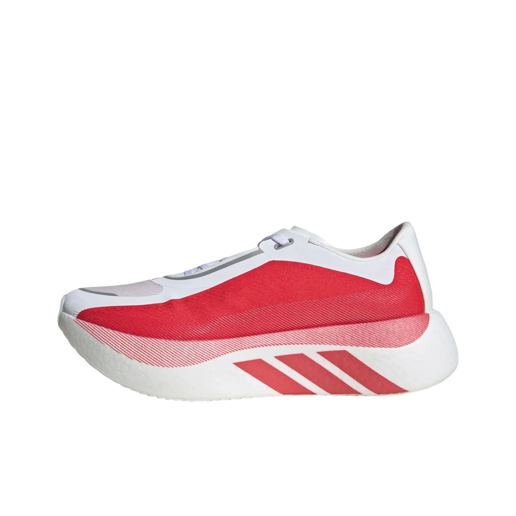 Adidas Hyperboost Edge Abrasion Resistant Low top Running Shoes Men's Red White KI1913