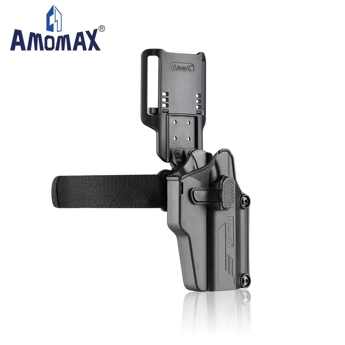 

Amomax Universal Tactical Hunting Holster Fits More Than 200+ Pistols Right Hand