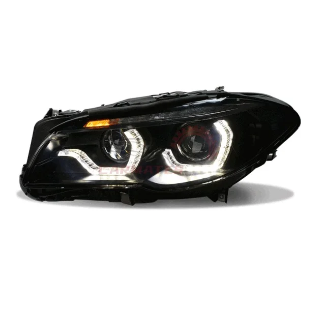 CARMATES Hot Selling Headlight Assembly LED DRL Turn Signal Head Light For 5 Series F10 F18 HID Version 2011 2012 2013