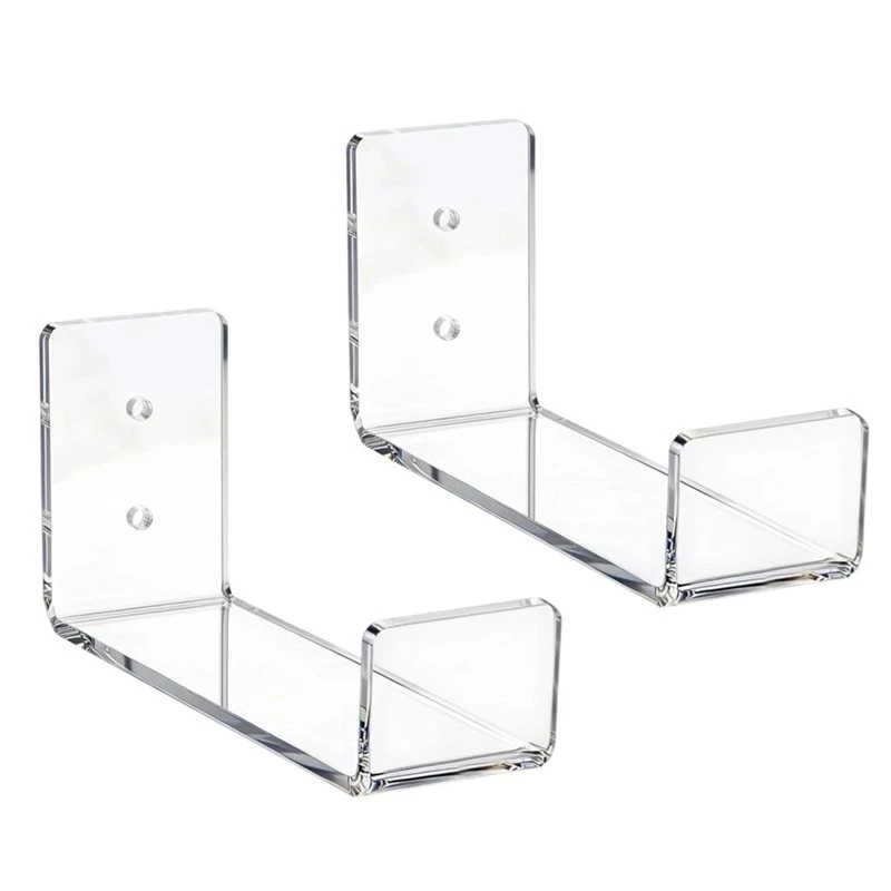 Skateboard Wall Mount Storage Hanger Skateboard Display Rack Storage Hanger For Room, Garage, Home Transparent