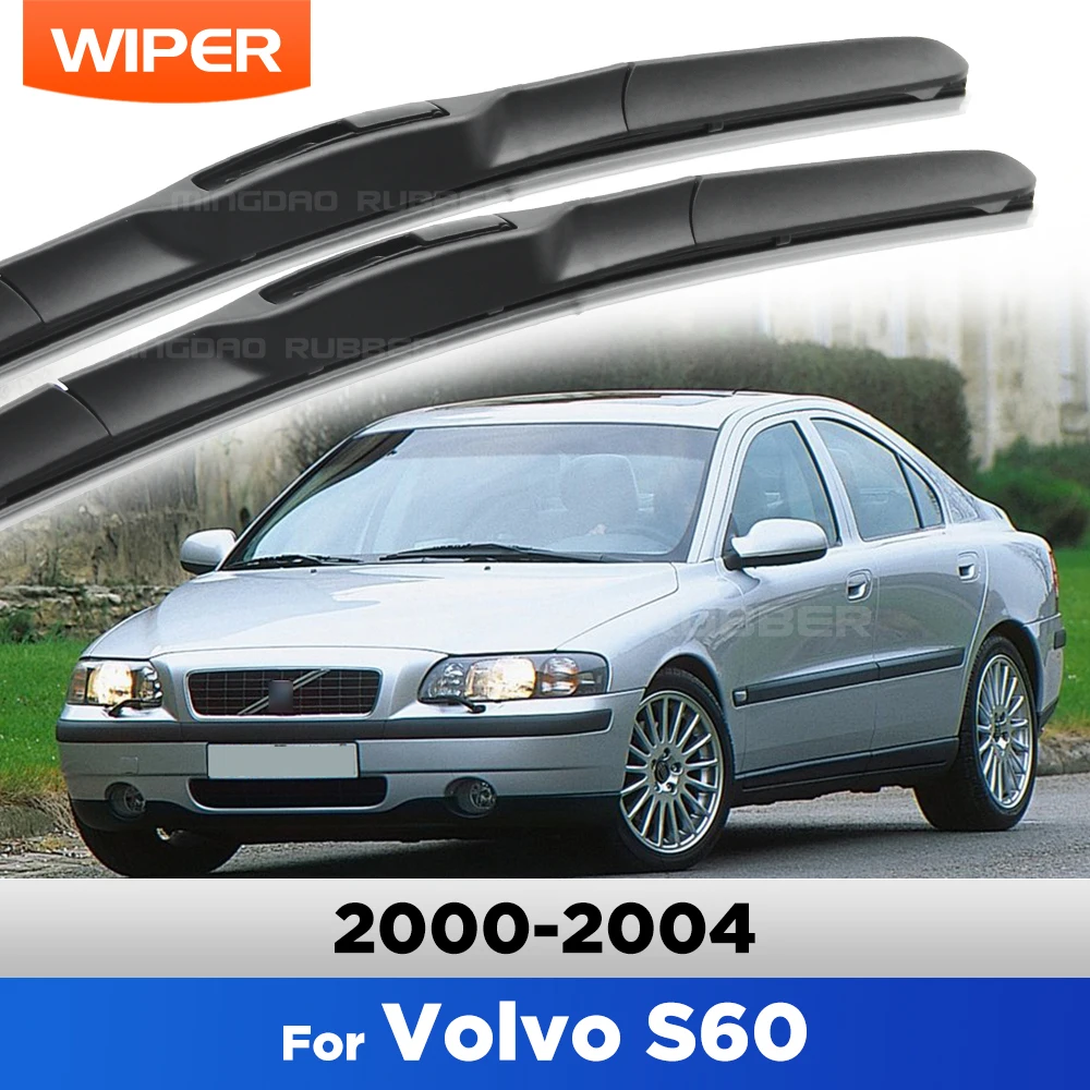

CREATROAD Front Wiper Blades For Volvo S60 2000-2004 2001 2002 2003 Windshield Wiper Windscreen Window Brush 24"+21"