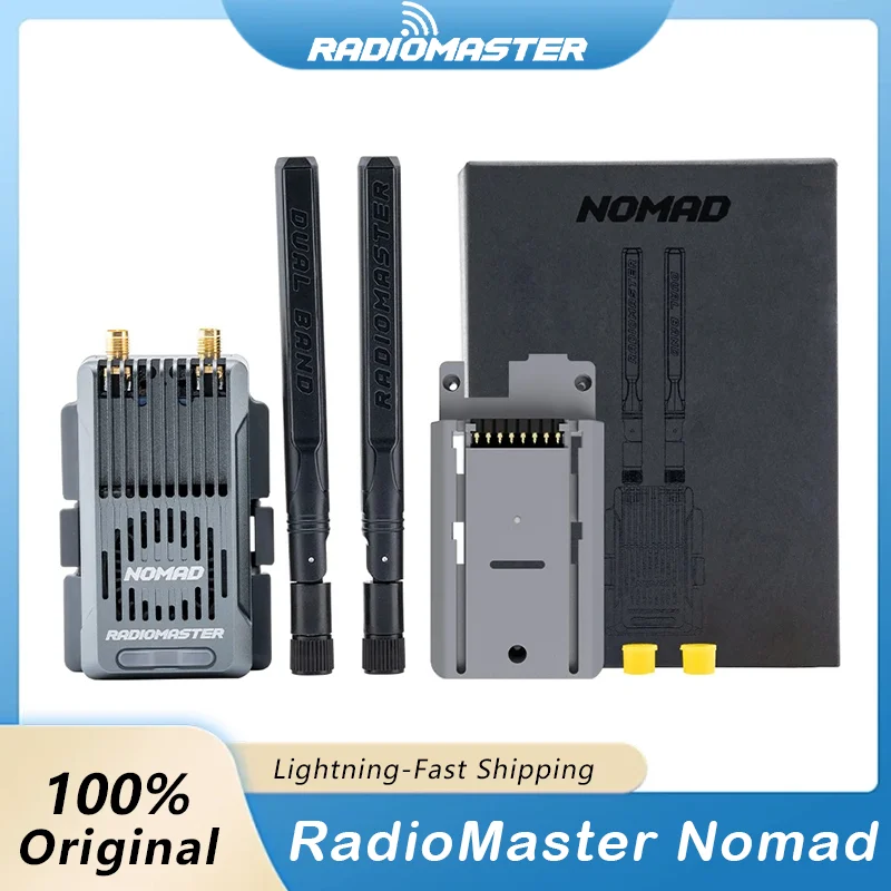 RadioMaster Nomad Gemini Xrossband ELRS 1W High Power Frequency Head NANO FPV for UAV And RC Model Airplanes