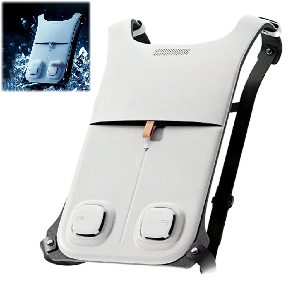 

Air Conditioned Work Clothes Waterproof Refrigeration Cooling Clothing Lightweight Semiconductor Instant Cooling Vest for Adults