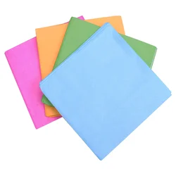 80 Uds servilleta de Color puro pañuelo de papel toalla de tejido sólido servilleta cóctel