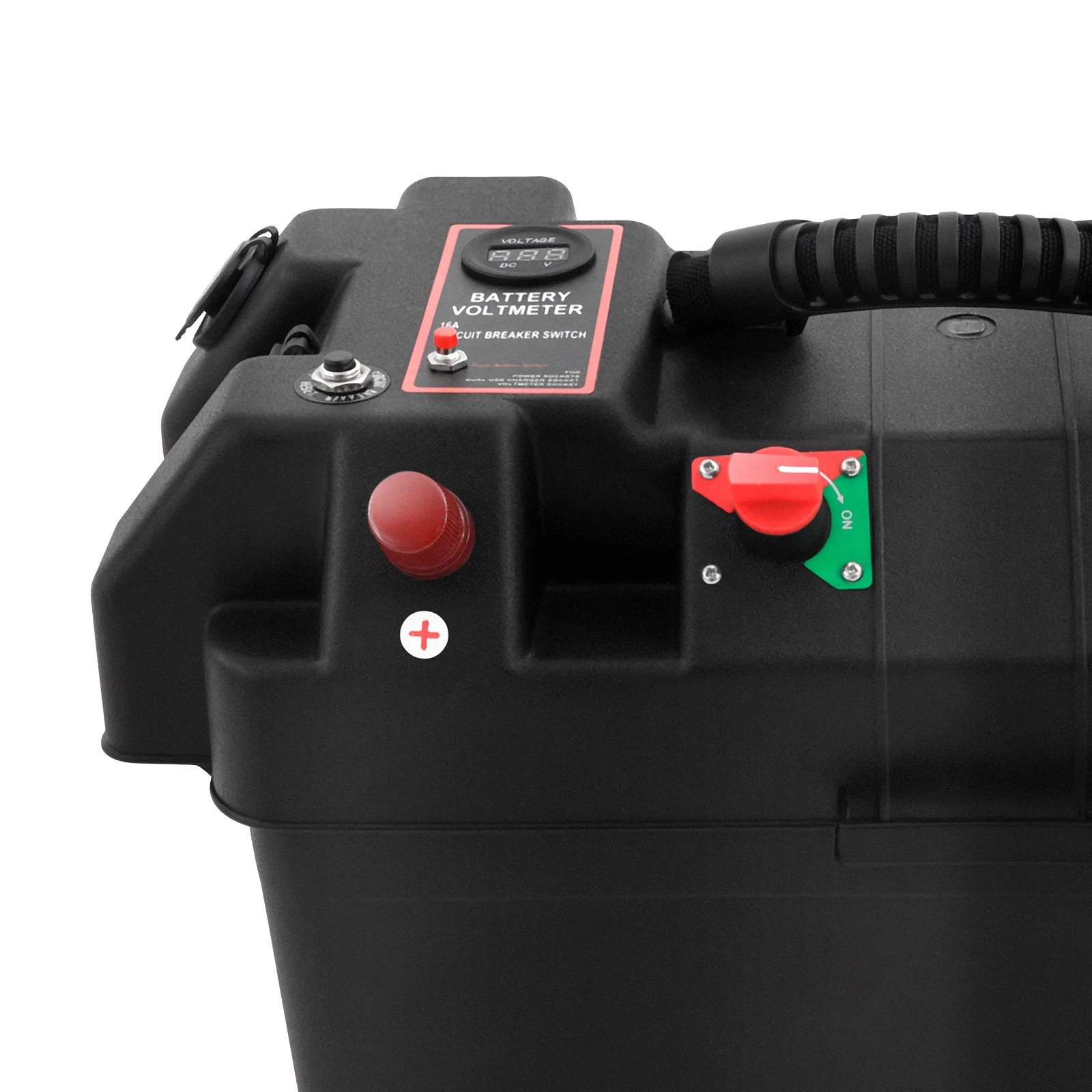 Motor Smart Batteriebox Dual USB, Multifunktionale Batteriebox mit Schnellanschluss & LED-Spannungsanzeige – Detail 15