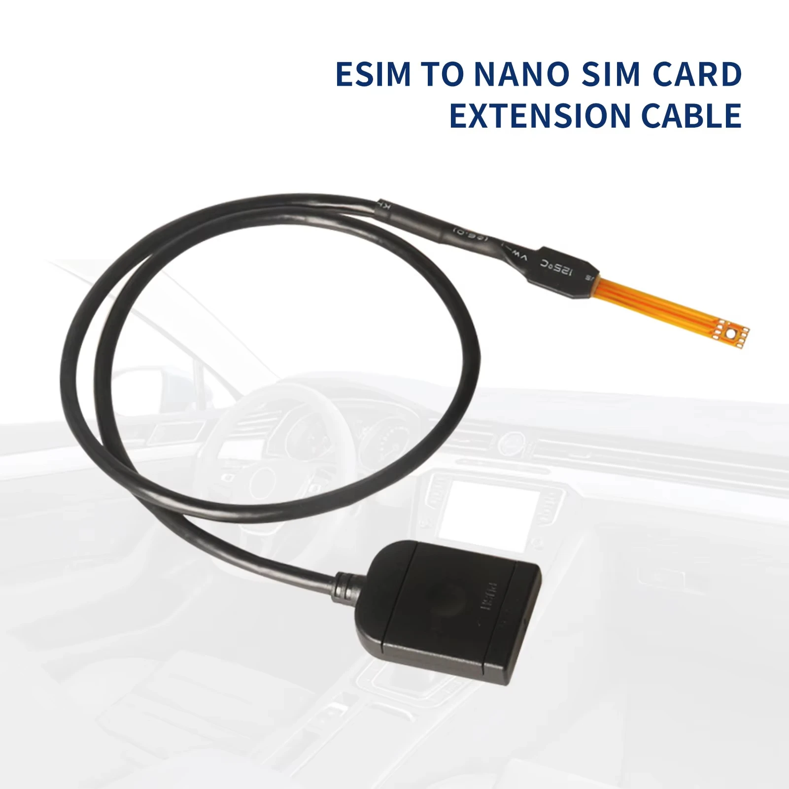 PCB فتحة للبطاقات Sim محول لراديو أندرويد الوسائط المتعددة نظام تحديد المواقع 4G كابلات الموصلات اكسسوارات السيارات أسلاك استبدال جزء محول