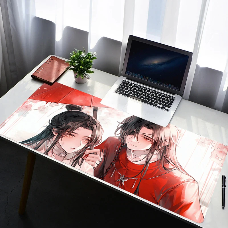 

Anime Mouse Pad Gamer Keyboard Pad Desk Tian Guan Ci Fu Mouse Mat Carpet Classic Rubber Tapis Souris Gaming Notbook PC Mousepad