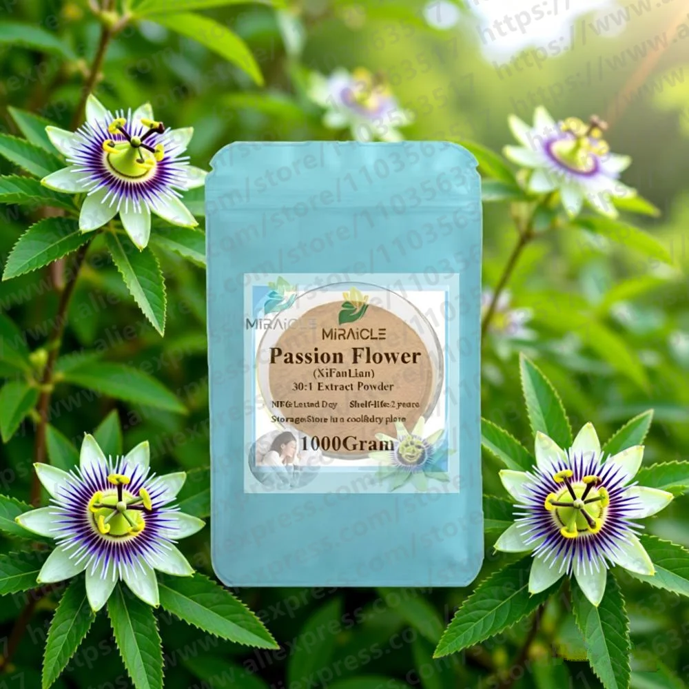 Venta al por mayor de materias primas personalizadas globales para polvo de extracto de passionflor 30:1, envío rápido