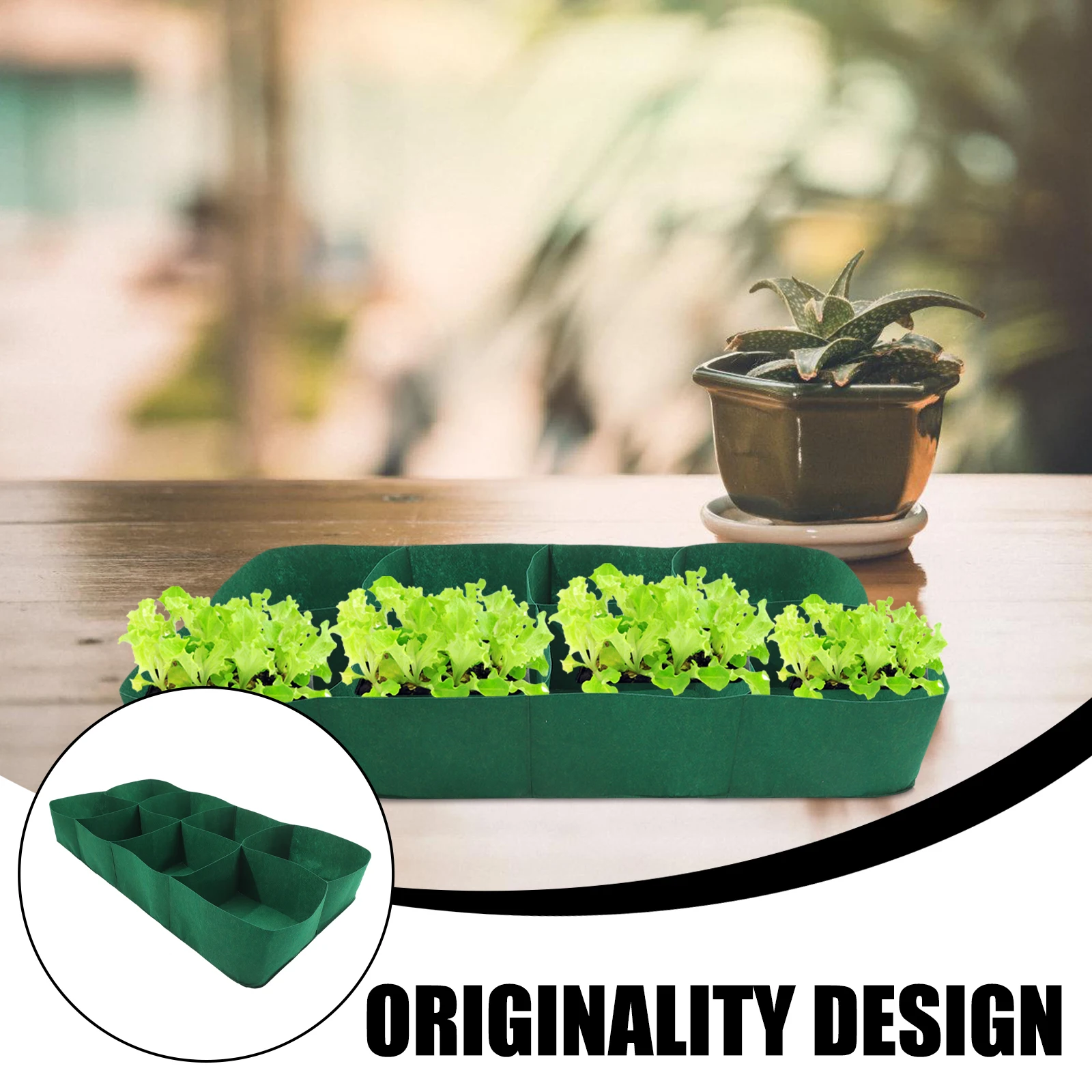 펠트로 만든 정원용 재배 가방, 간편한 설치와 접이식으로 공간 절약, 건강한 뿌리 성장을 위한 식재 용기