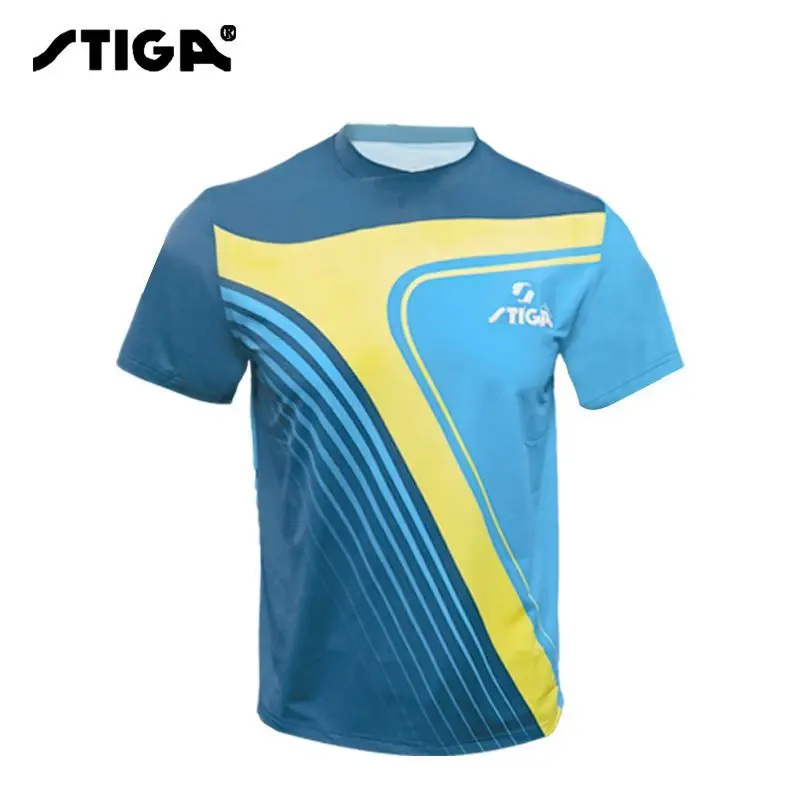 STIGA Tischtennis-Sportoberteil CA-131A21 T-Shirt Kurzarm