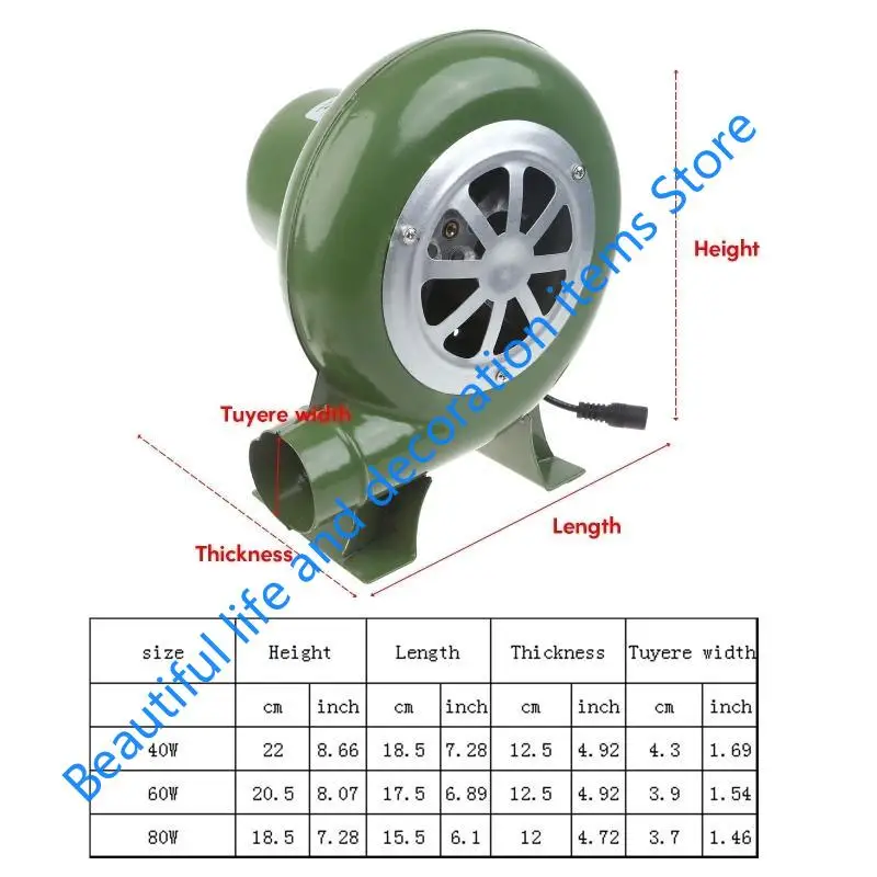 XX9B منفاخ شواء المملكة المتحدة محول صغير حداد Forges منفاخ الحديد والعتاد المحمولة شواء مروحة 12 فولت للتخييم نزهة منفاخ #6