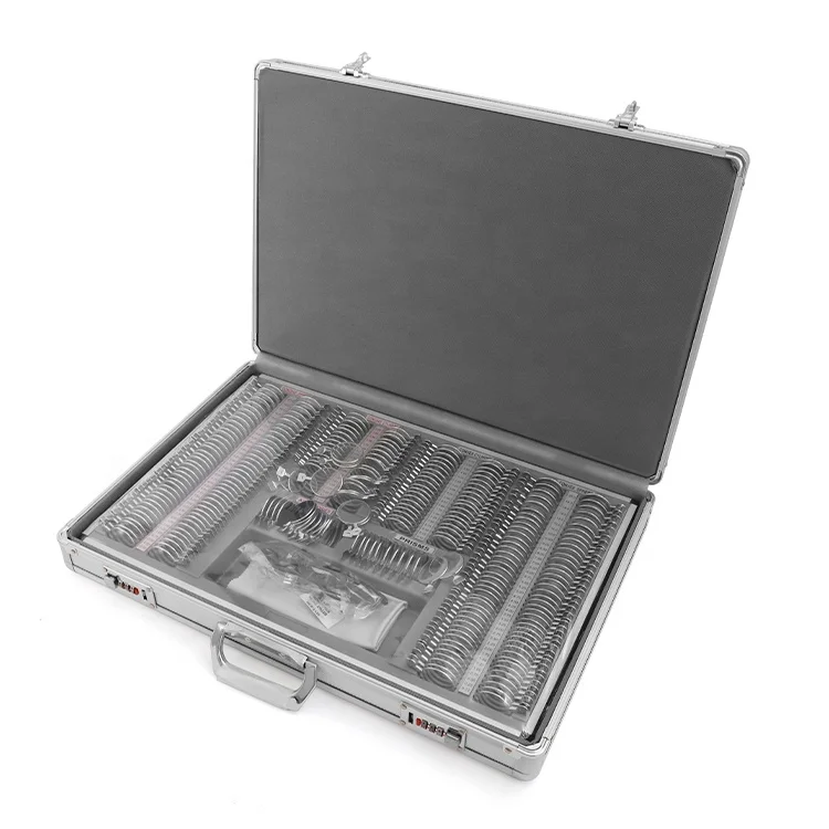 CPX-266-Grey  Essential Optical Instruments Trial Lens Set Aluminum Case for Optometrists Ophthalmic Optometry
