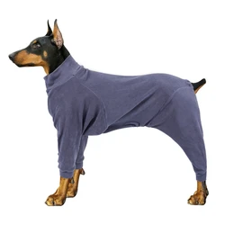 Vêtements de pyjama chauds pour chiens moyens et grands, combinaison élastique pour animaux de compagnie, costume Labrador, manteau DobSuffolk, hiver