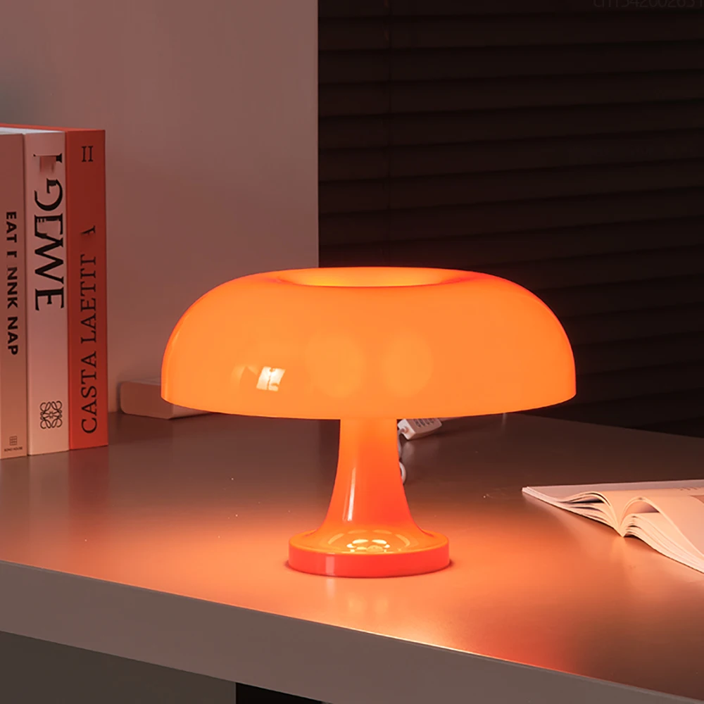 Classic Mushroom Table Lamp Modern Bauhaus Design Table Lamp Hotel Bedroom Atmosphere Lamp