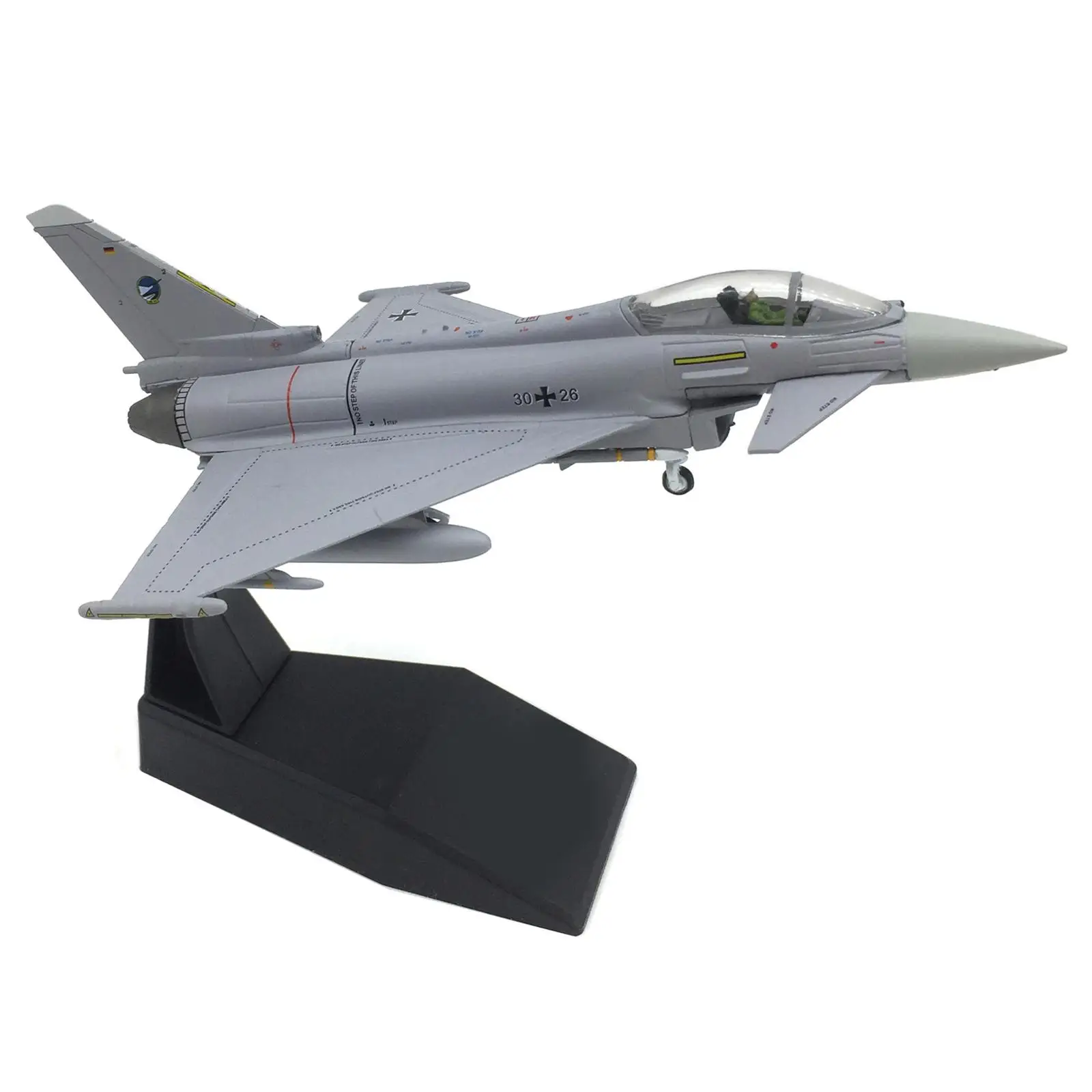 1:100 Alloy Aircraft Model with Display Base Gift for Shelf Tv Cabinet