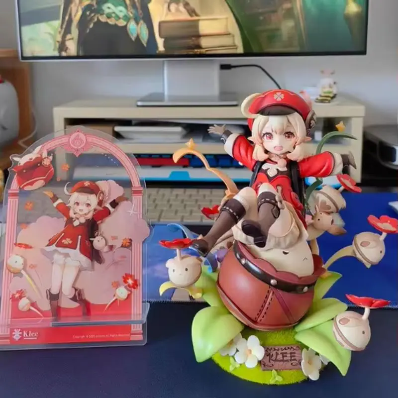 

Genshin Impact Kerry Spark Knight Handmade Collection Action Figure Tabletop Decorations for Fans Genshin Impact Series Toy