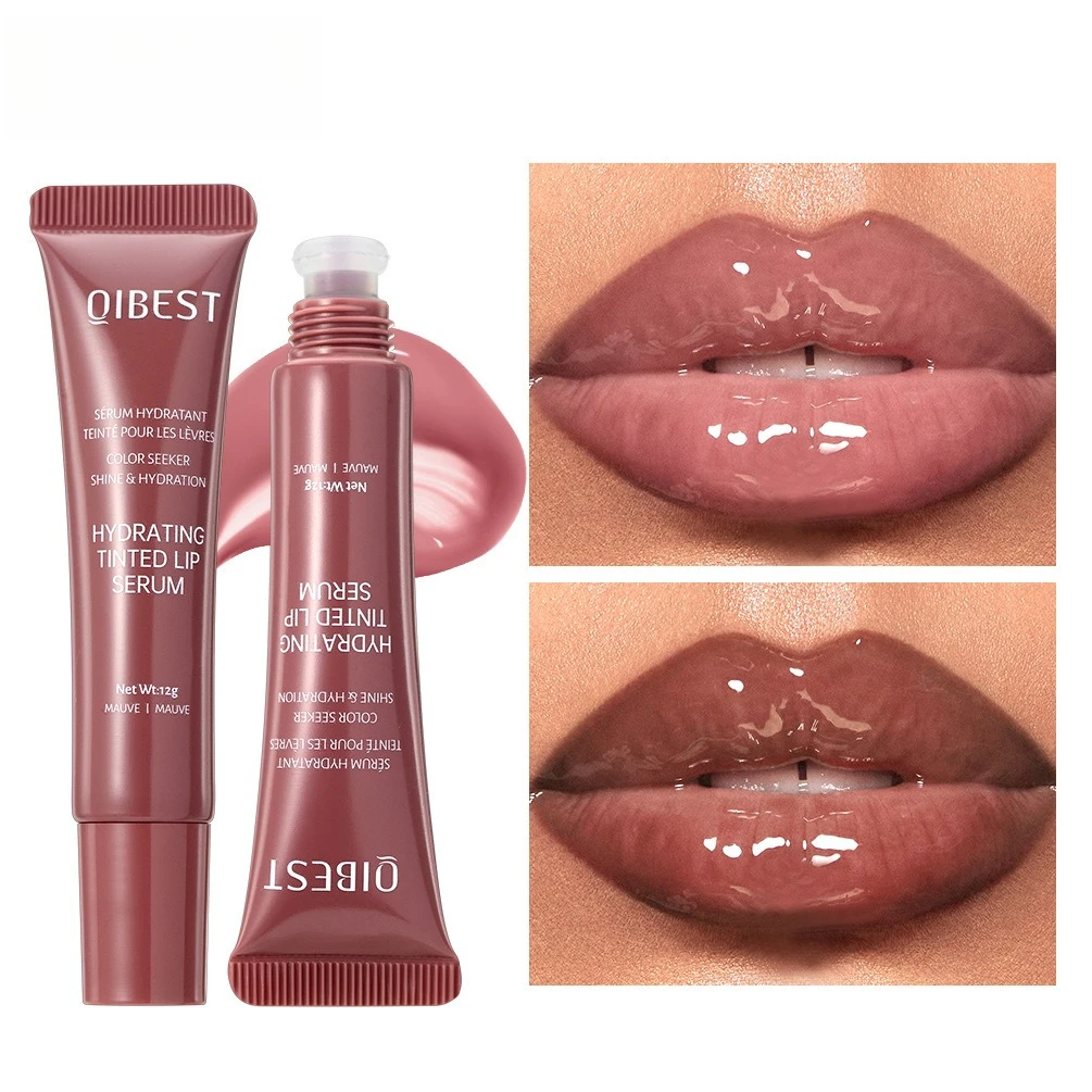 Crystal Lip Balm Moisturizing Lip Gloss Oil Jelly Lipgloss Long Lasting Fullness Lips Tint Soft Tube Make Up Beauty Lips Care