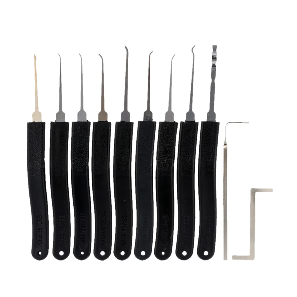 

10/11/24Pcs Locksmith Lock Pick Set , Professional Locksmith Practice Kit for Padlock, Door Lock & Locksmith Training