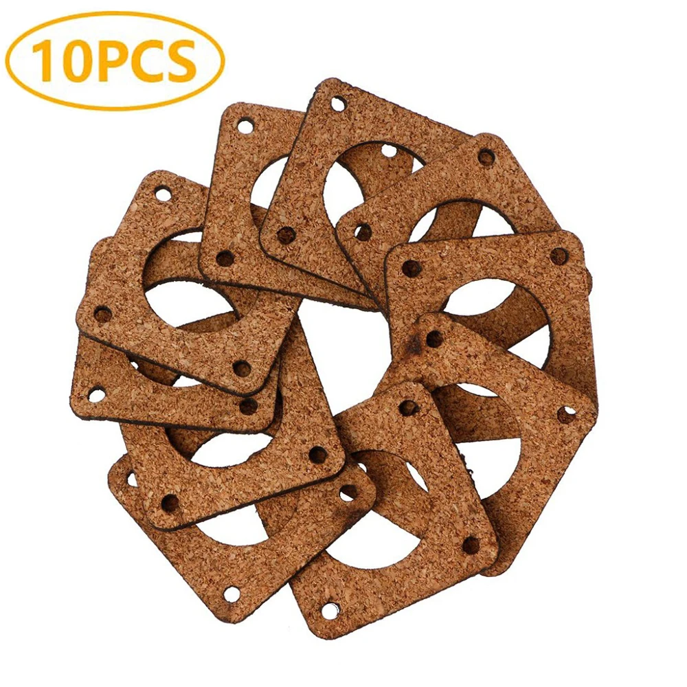 

10PCS Nema 17 Stepper Motor Dampe Damper Cork Gasket Reprap Isolator 42 Motor Absorber For 3D Printer Motor Ender 3