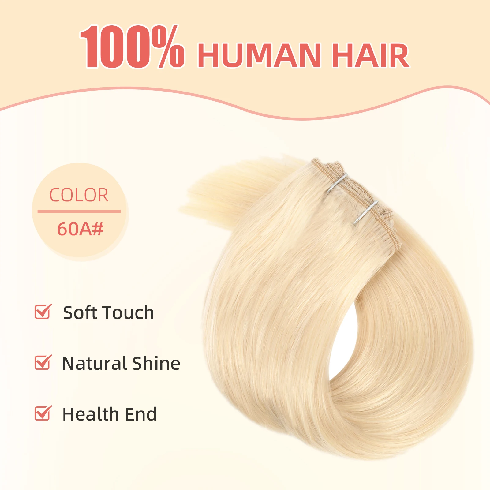 Vlasy 3 unids/set Clip en extensiones de cabello humano 12 ''-16'' cabello humano Natural Real Clip brasileño en extensiones de cabello para agregar cabello