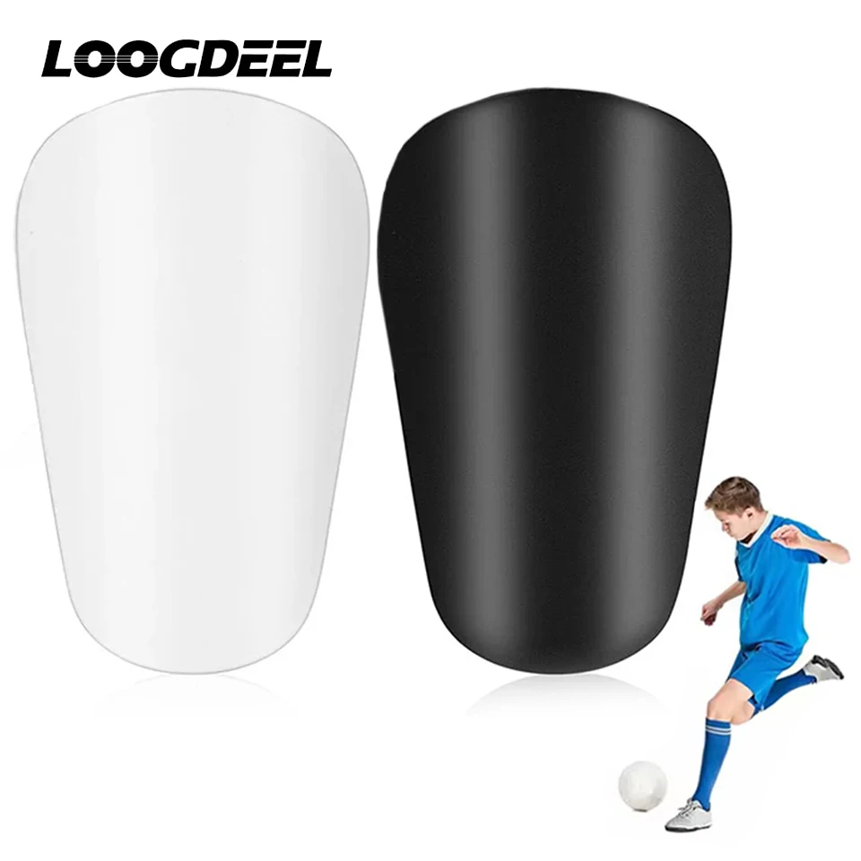 Loogdeel 1Pair Football Equipment Supplies Shock-absorb Mini Shin Guards Shin Pad Leg Protect Board Adult Kids Soccer Shinguards