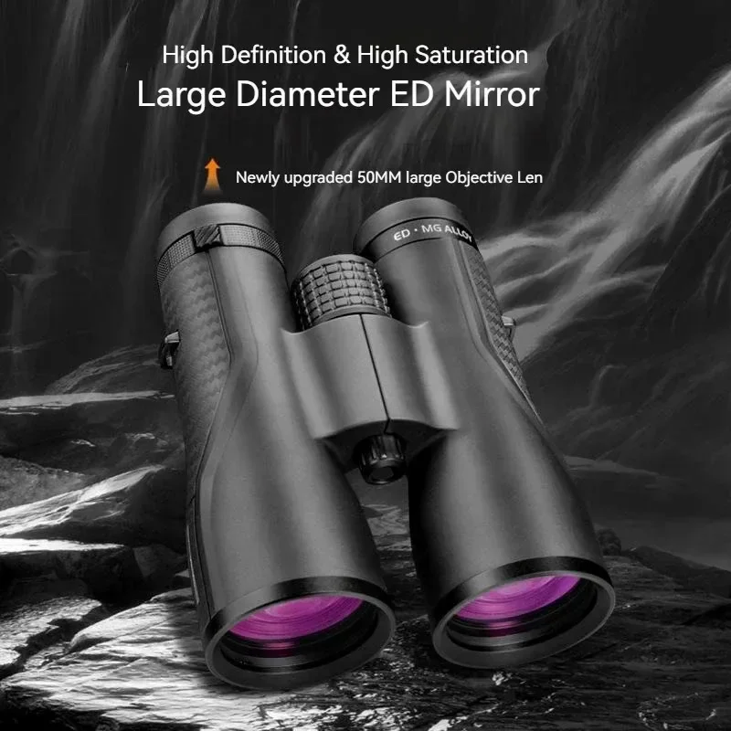 Shuntu 12x50ED Binoculars IPX7 Waterproof Super-Multi Coating HD Binocular Phase Coated Bak4 Prism Optics High Power Telescope