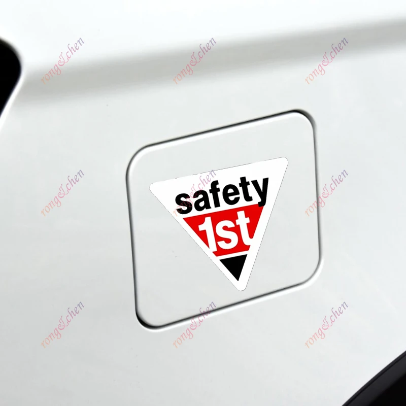 تسجيل سيارة ملصق السلامة 1ST لسيارة دراجة نارية خوذة سباق الكمبيوتر المحمول جذع الجسم نافذة السيارة لوح التزلج مقاوم للماء شارات الفينيل البلاستيكية #2