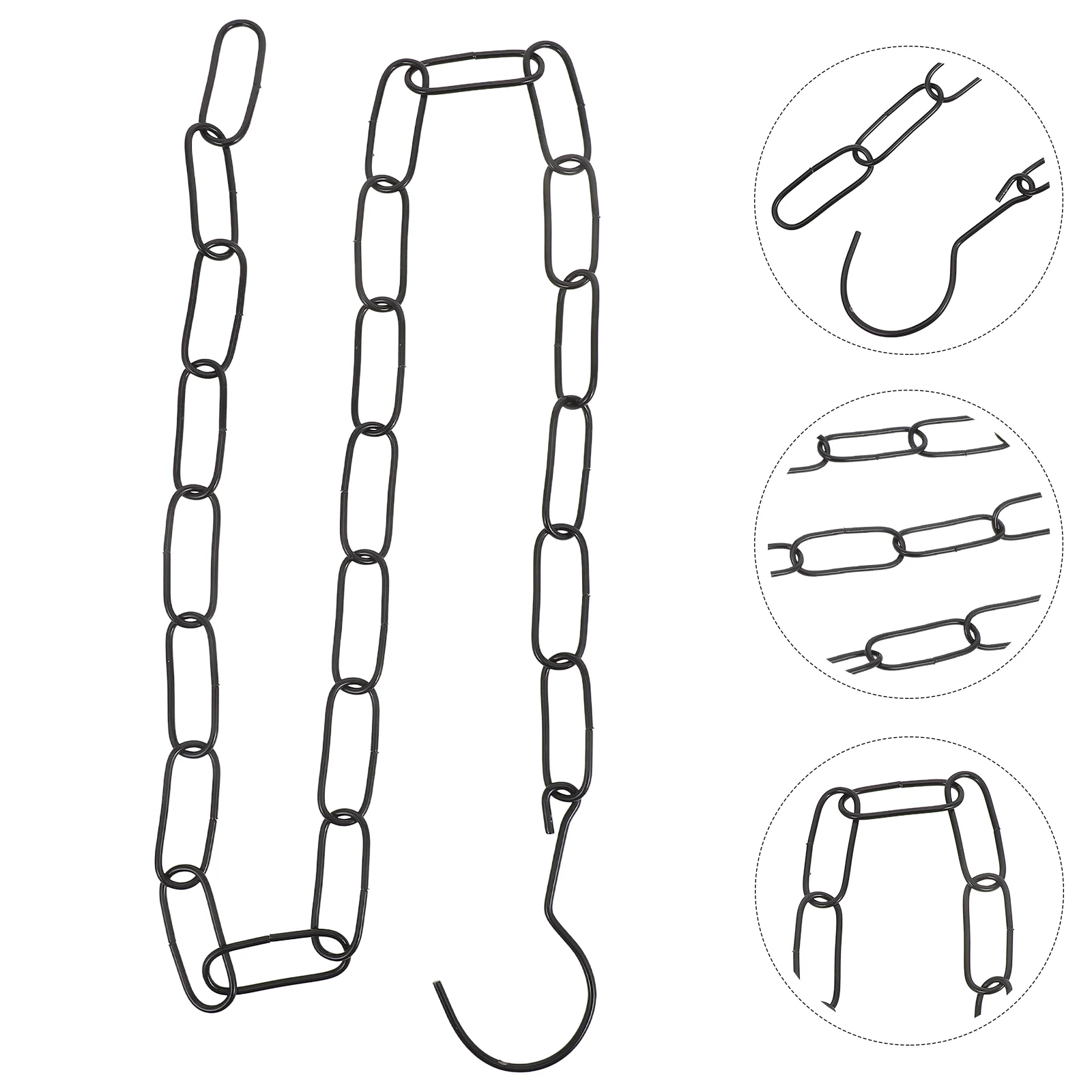 Clothing Display Chain Market Shop Chains for Costume Retail Hanging Clothes Jack with Hook