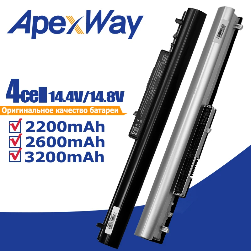 Apexway Laptop Battery For HP Pavilion 14 15 350 G1 Series LA04 HSTNN-UB5M HSTNN-UB5N HSTNN-Y5BV TPN-Q129 TPN-Q130 TPN-Q131