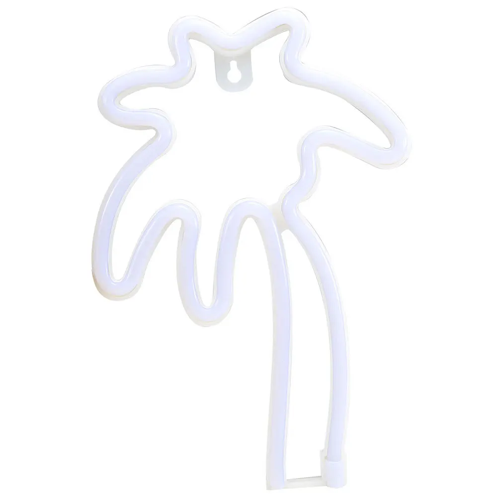 مصباح نيون على شكل شجرة النخيل USB أو ضوء ديكور يعمل بالطاقة لتزيين جدران الغرفة وإضاءة ليلية للجو الجمالي #3