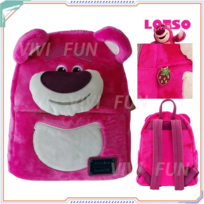 In Stock Loungefly Disney Toy Story Woody Mini Cute Cartoon Character Backpack Lotso Student Leisure Travel Bag Birthday Gift