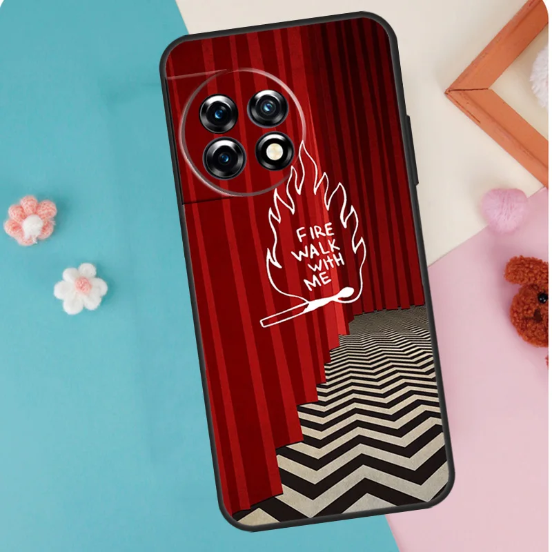 Twin Peaks Fire Walk With Me Case For OnePlus 12 11 9 10 Pro 9RT 10T 10R 12R OnePlus Nord N10 N20 CE 2 3 Lite 2T Cover