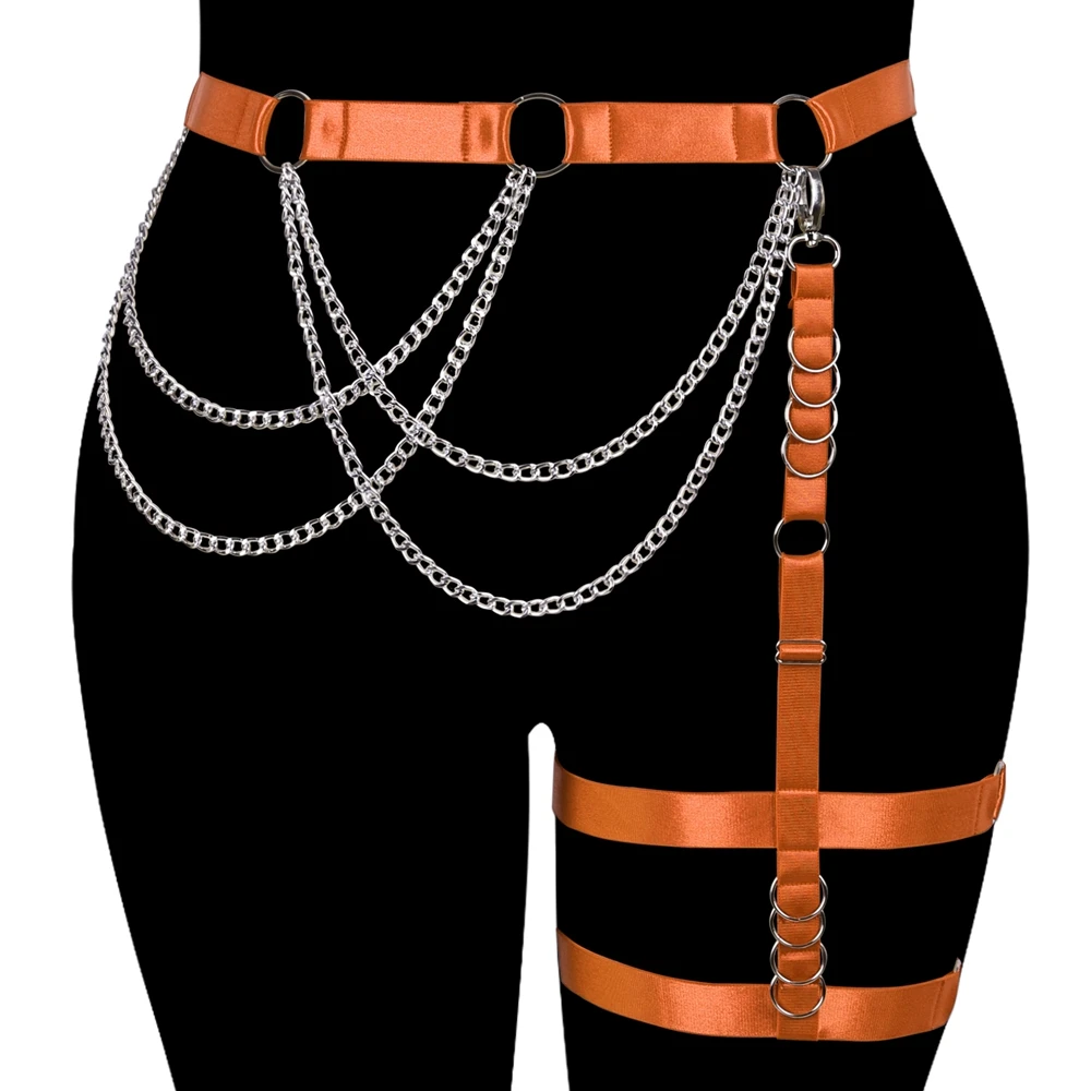 Ceinture de Bondage pour femmes, harnais Sexy, jarretelles, ceinture d'épée, Style gothique Punk, Lingerie, grande taille, accessoires