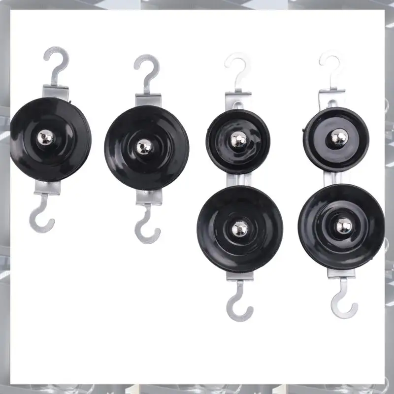 Hot Selling-4X Spring Dynamometer Balance Physics Experiments Spring Balance Bar Hook Code Mechanics Of Machinery Pulley Block S