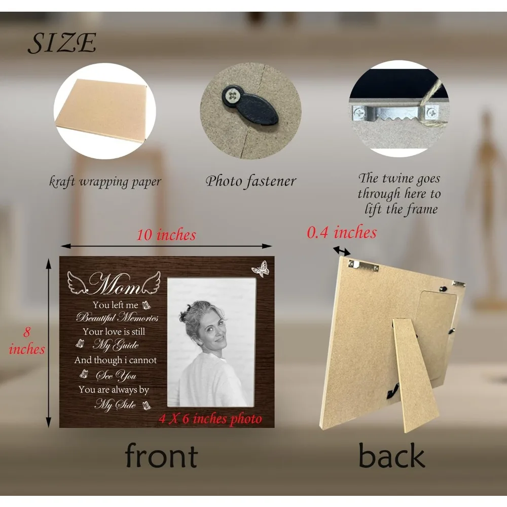 هدايا إطار الصورة التذكارية لخسارة الأم، هدايا إطار التعاطف لخسارة الأم، لقد تركني ذكريات جميلة