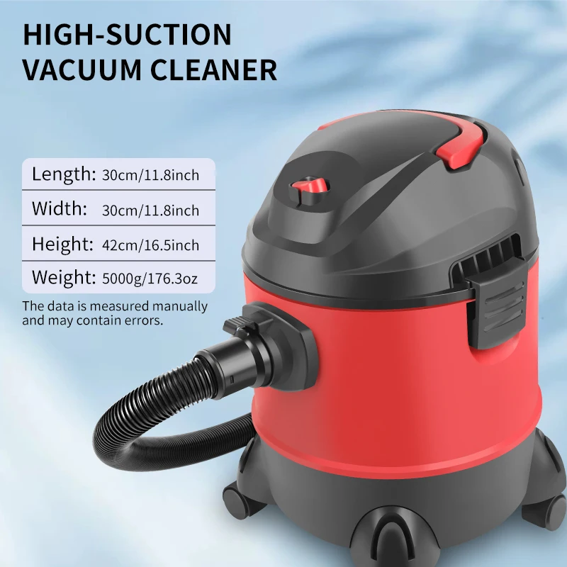 Przenośny odkurzacz do pracy na sucho i mokro 5 galonów - funkcja dmuchawy 2 w 1 do garażu, samochodu, domu, sierści zwierząt, warsztatu