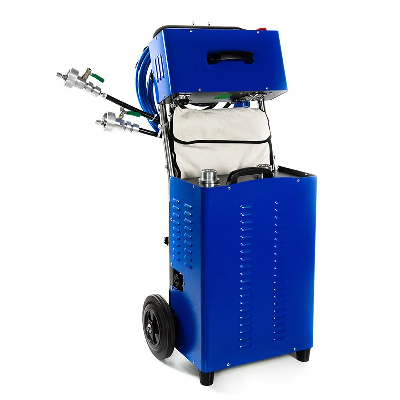 Central air conditioning cannon machine quick pass condenser pipeline dredging equipment cannon machine lithium bromide biaxial