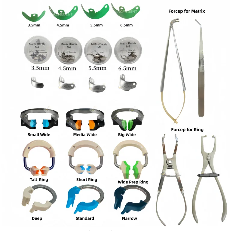 

Кольцо для стоматологических матриц, секционный зажим для матрицы, подходит для системы Garrison Palodent V3