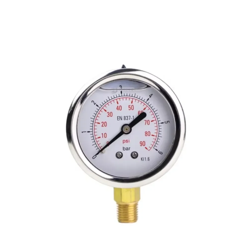 

Liquid Filled Digital Torque Pressure Gauge High Quality New Water Mini Air Oil Differential