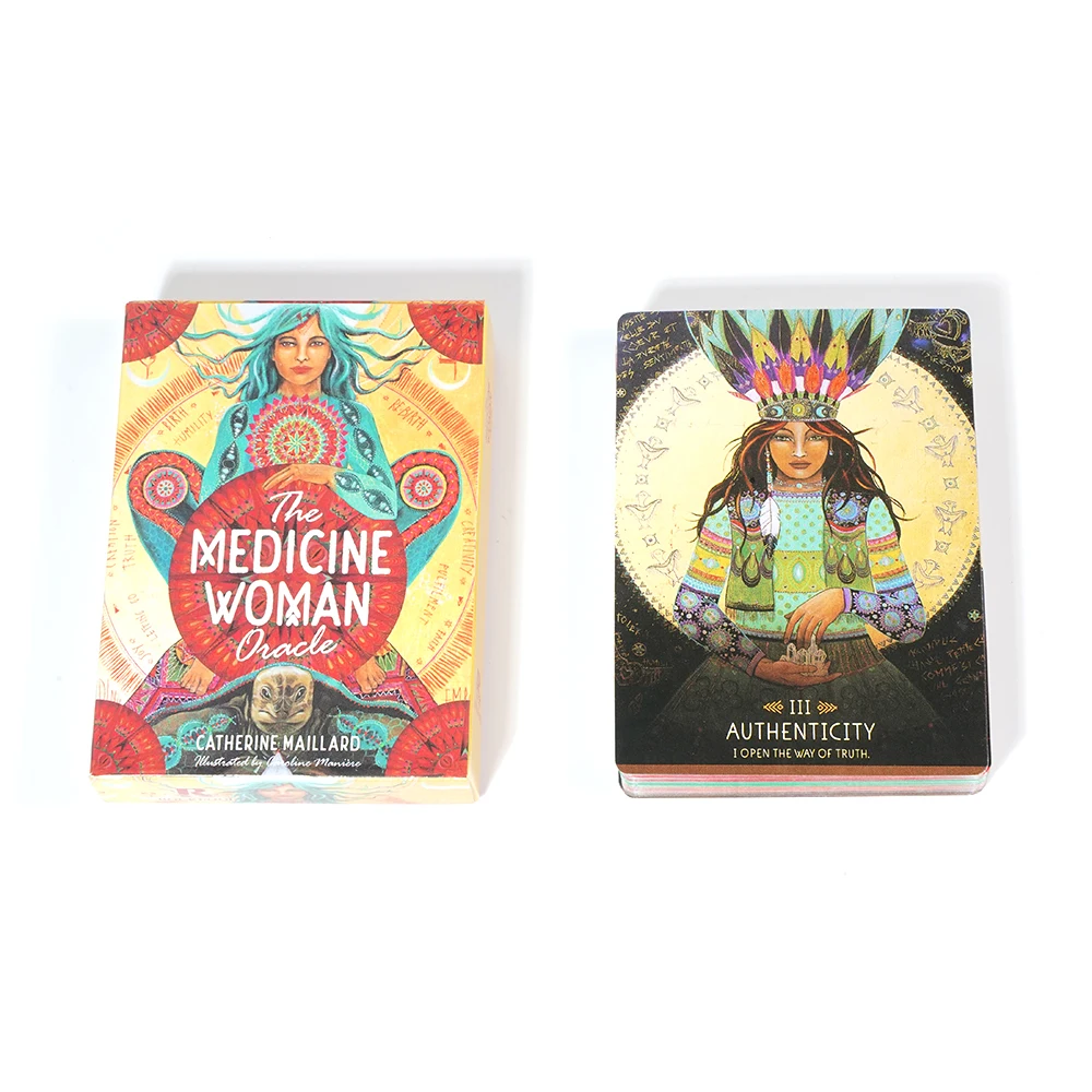 The Medicine Woman Oracle Discover los arquetipos de las tarjetas femeninas divinas