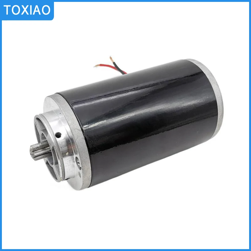 Dc brush motor 24V 200W 3000RPM 0.8N.M Modified small electric scooter amusement equipment motor