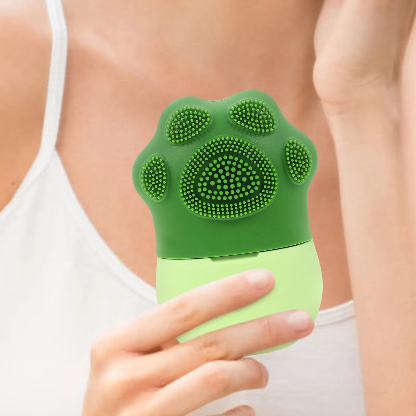 

Многоразовый силиконовый массажер для лица и глаз: уменьшение темных кругов, снятие утреннего отека, сужение пор, уход за кожей