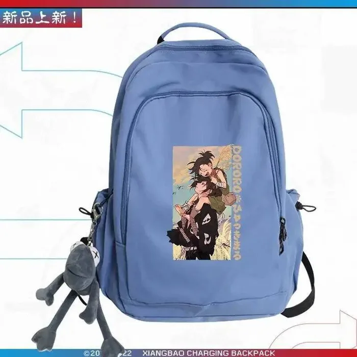 

Черный, серый, синий, белый цвет Dororo, школьные сумки для подростков, рюкзаки Mochilas большой вместимости, аниме-игра